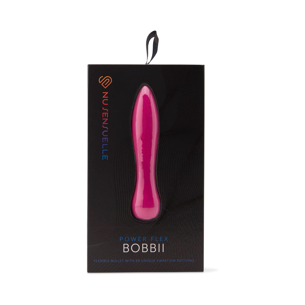 Nu Sensuelle - Nu Sensuelle Bobbii Power Flex Bullet Magenta - Vibrators - Silicone