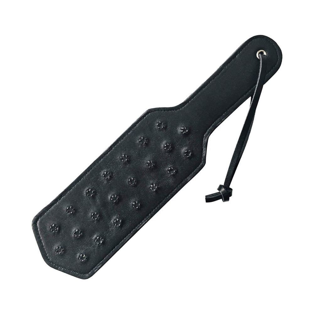 Rouge Garments - Rouge Leather Pin Prick Paddle - Bondage & Fetish Toys - Leather