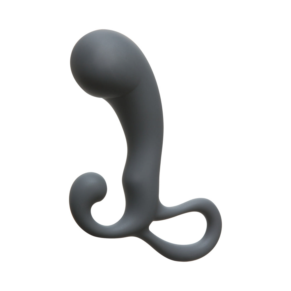 Doc Johnson - OptiMALE  P-Massager Slate - Anal Toys & Stimulators - Silicone