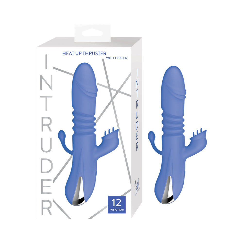 Nasstoys - Intruder Heat Up Thruster with Tickler Blue - Vibrators