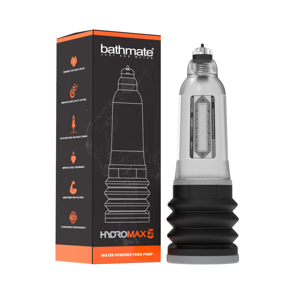 Bathmate - Bathmate Hydromax5 Clear - Pumps & Enlargers - Plastic