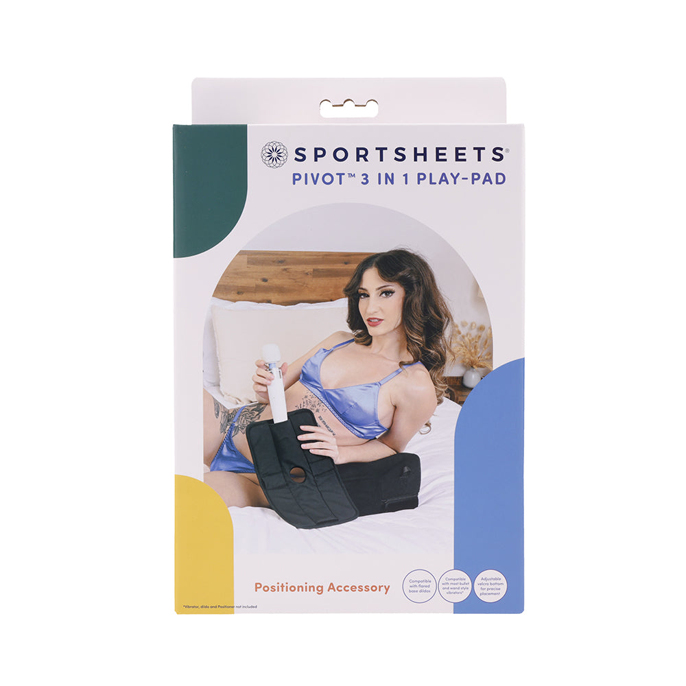 Sportsheets - Sportsheets Pivot 3 in 1 Play-Pad - Vibrators - Polyester