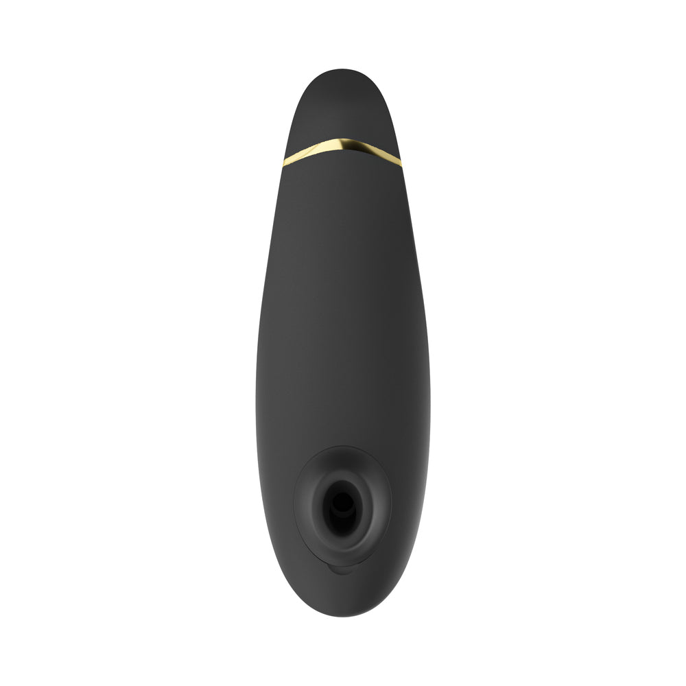 Womanizer - Womanizer Premium 2 Rechargeable Silicone Luxurious Pleasure Air Clitoral Stimulator Black - Vibrators - Silicone