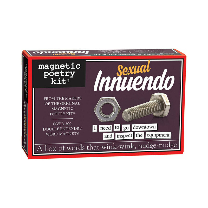 Magnetic Poetry - Magnetic Poetry Kit: Sexual Innuendo Edition - Novelties & Games