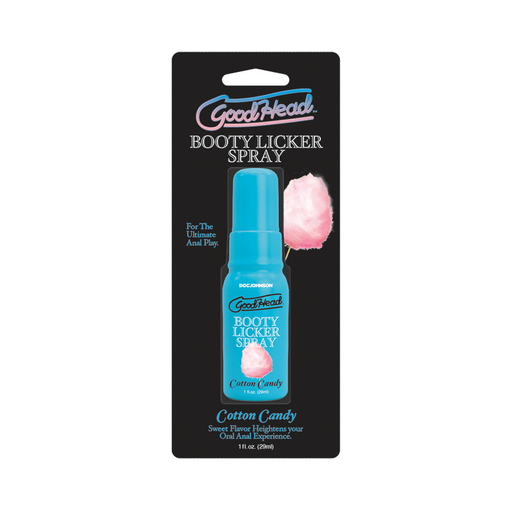 Doc Johnson - GoodHead Booty Licker Spray Cotton Candy 1 oz. - Supplements & Enhancers - Liquid