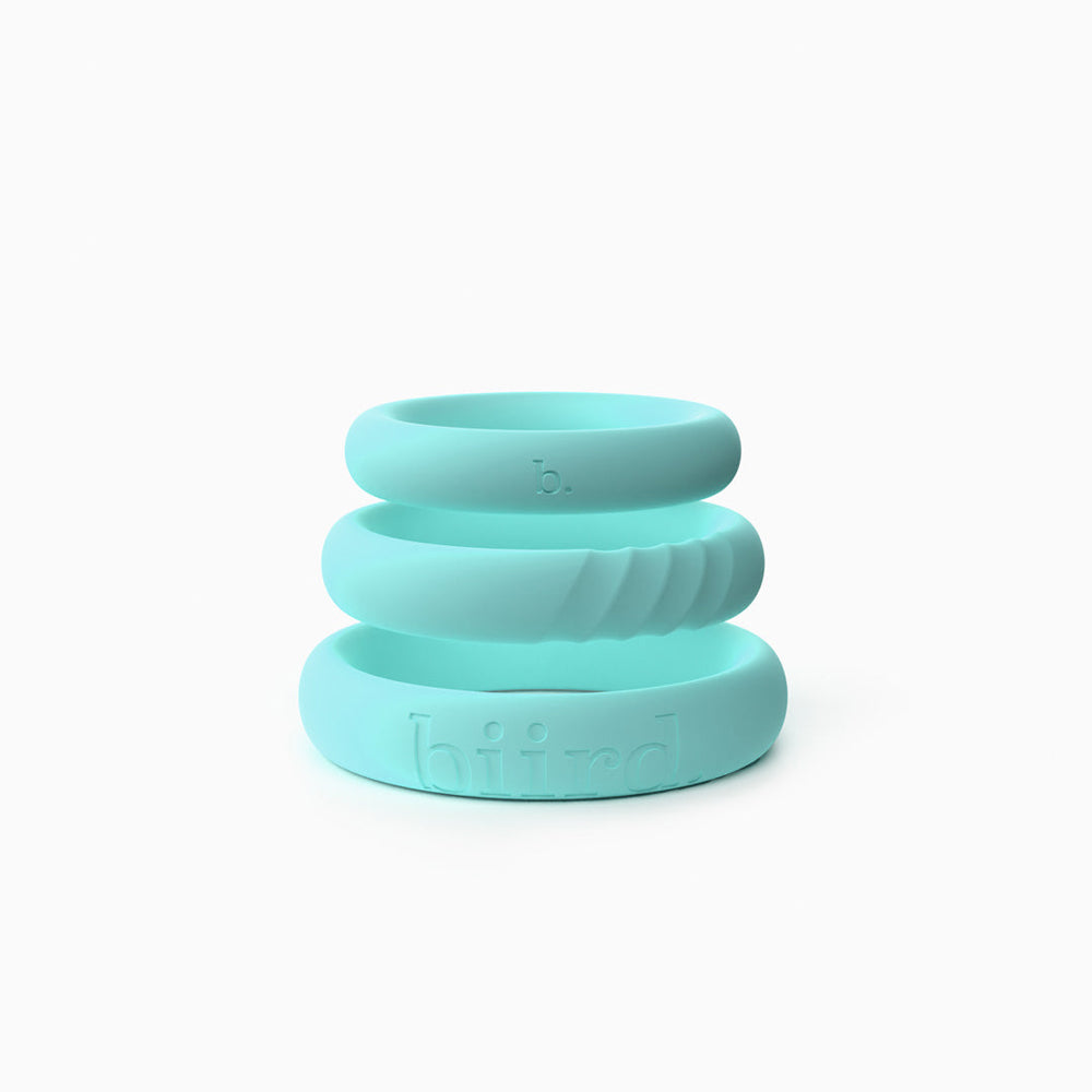 Biird - Biird Riin 3-Piece C-ring Set Mint - Accessories - Silicone