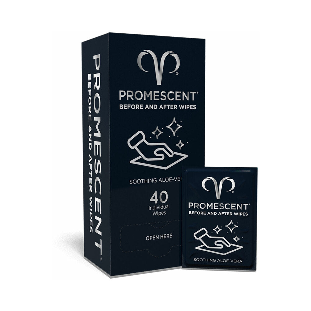 Promescent - Promescent Before & After Individual Wipes 40-Pack - Sexual Wellness