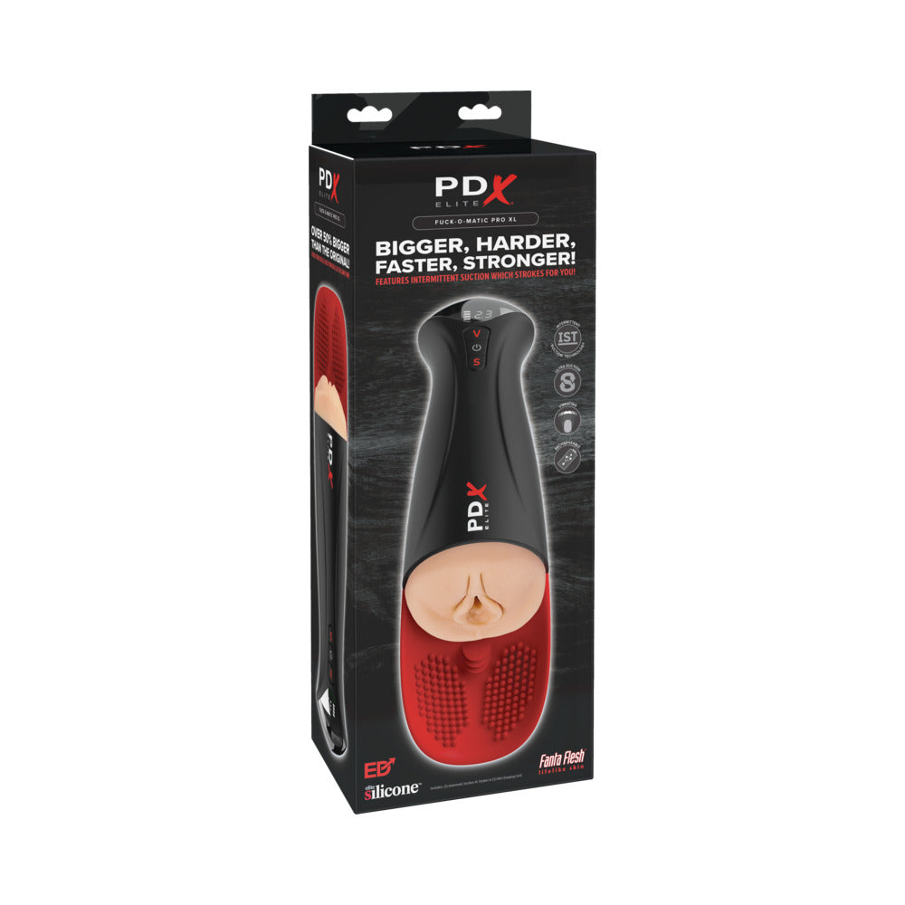 PDX Brands - PDX Elite Fuck-O-Matic Pro XL Light - Masturbation Aids for Males - TPE/TPR/Elastomers