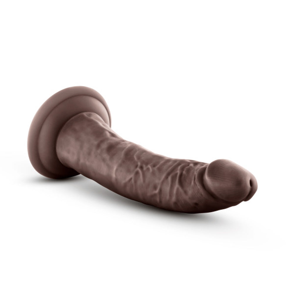 Blush - Au Naturel Jack 7 in. Posable Dual Density Dildo Brown - Dildos - TPE/TPR/Elastomers