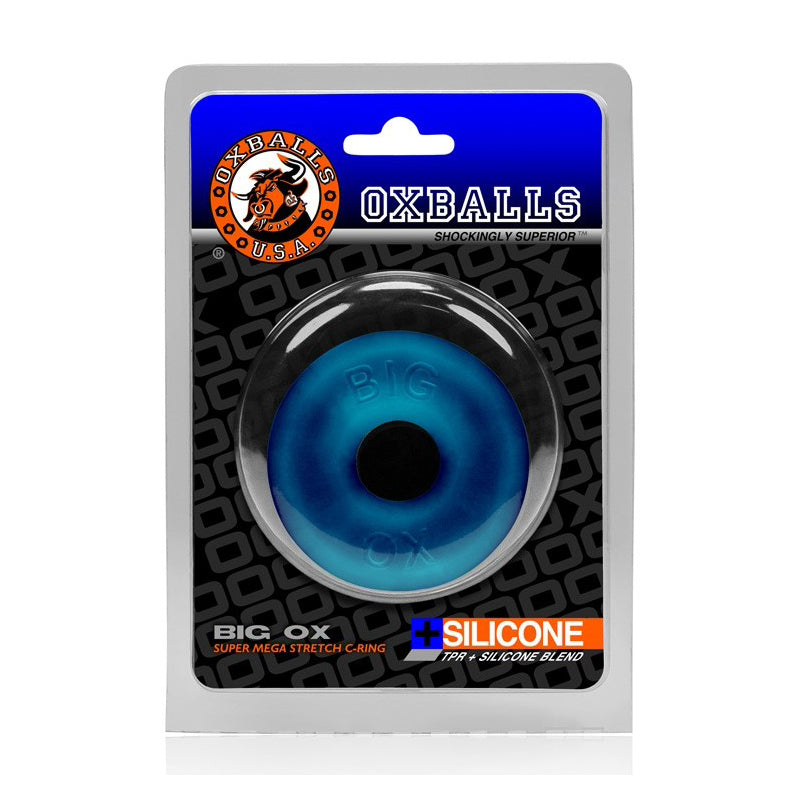 Oxballs - Oxballs Big Ox Cockring O/S Space Blue - Cockrings - TPE/TPR/Elastomers