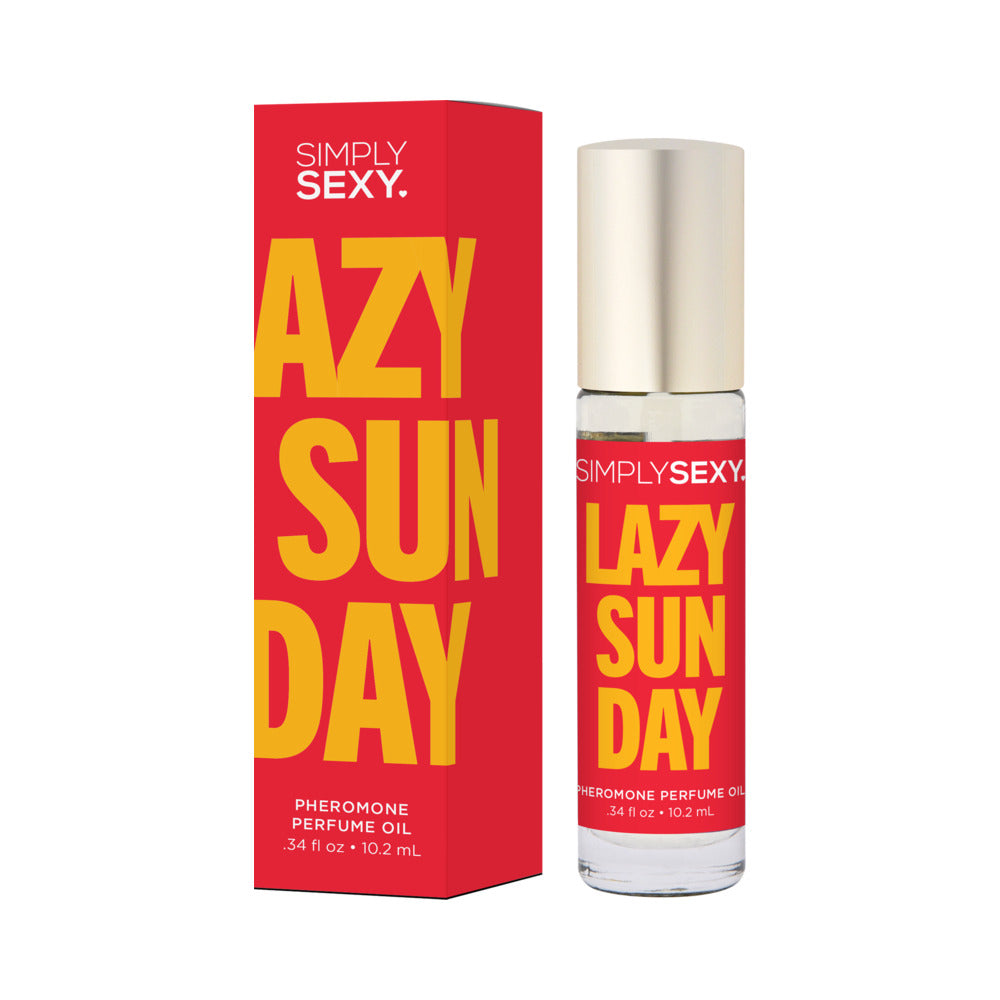 Classic Brands - Simply Sexy Pheromone Perfume Oil Roll-On Lazy Sunday 0.34oz - Supplements & Enhancers - Liquid