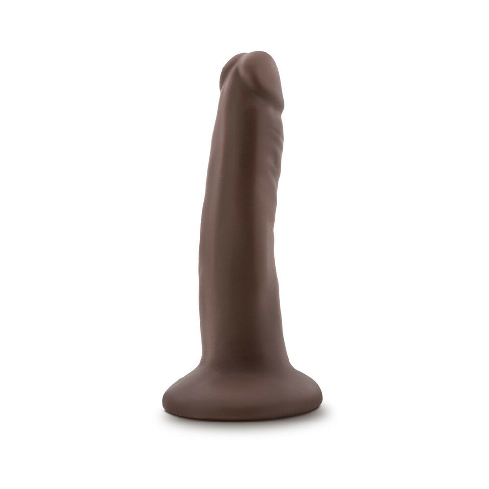 Blush - Dr. Skin Realistic 5.5 in. Dildo Brown - Dildos - PVC