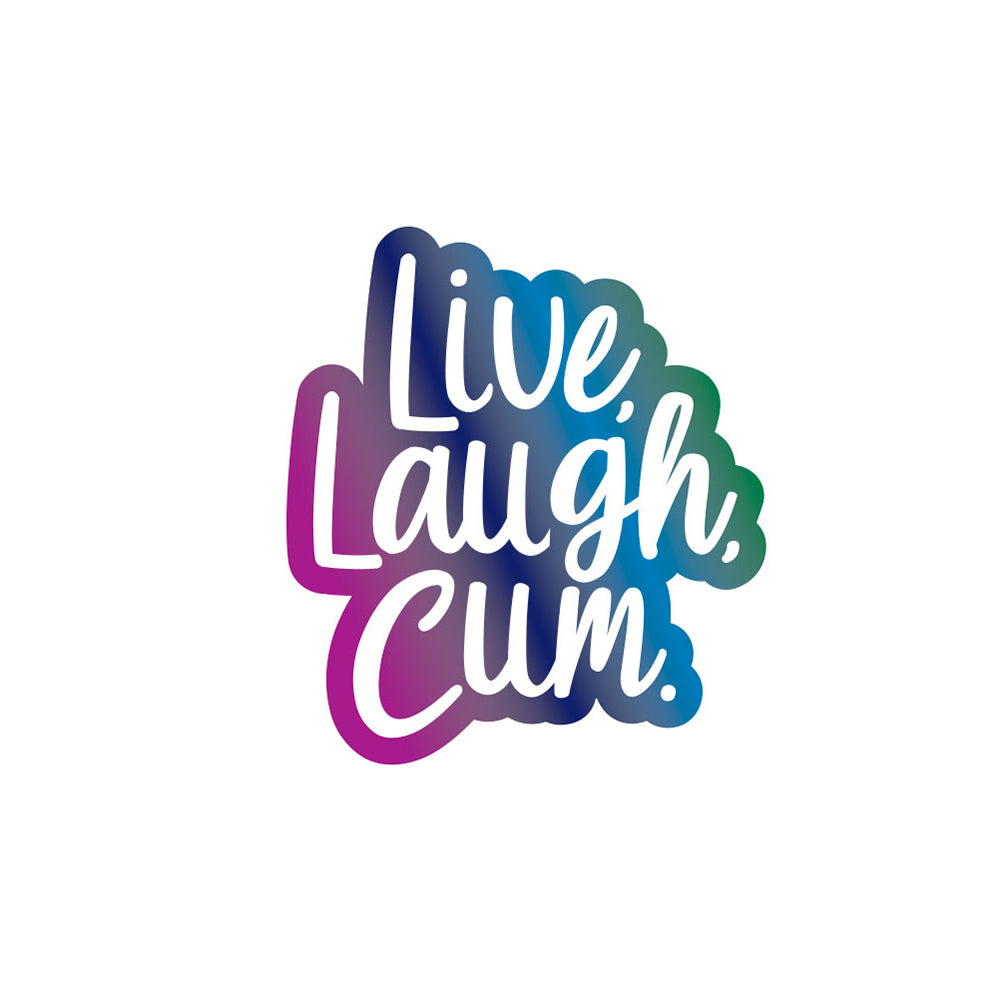 Wood Rocket - Live, Laugh, Cum Pin - Novelties & Games - Metal