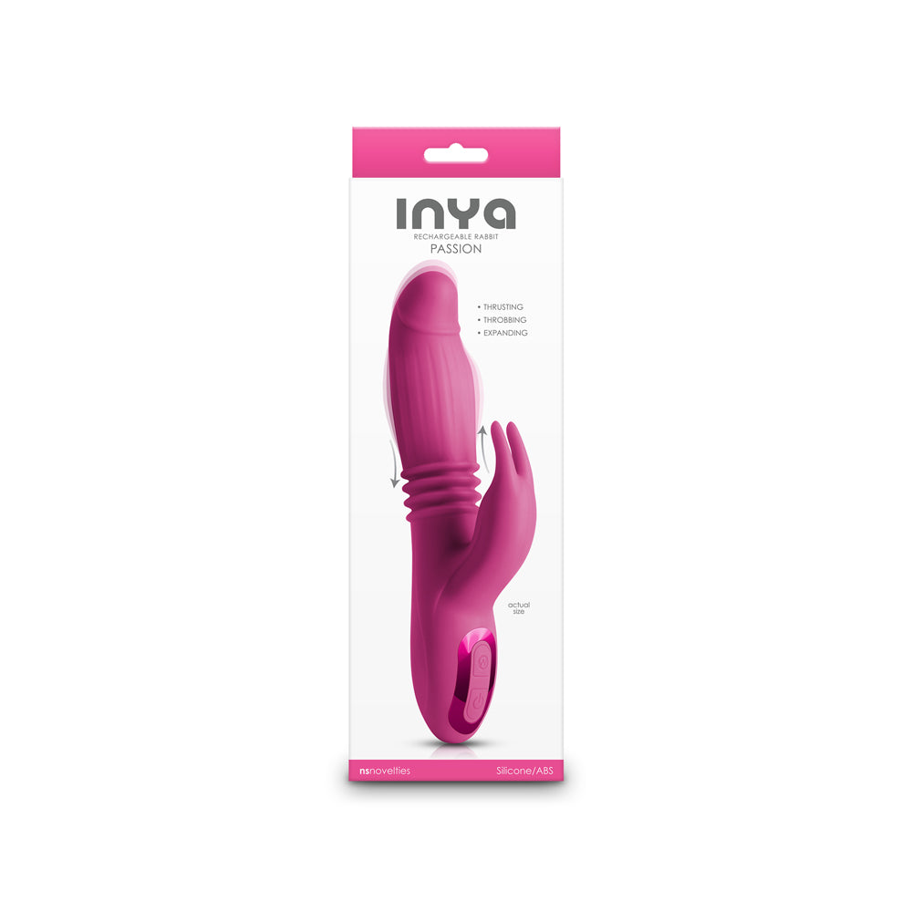 NS Novelties - INYA Passion Pink - Vibrators - Silicone