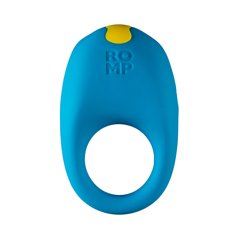 ROMP - ROMP Juke Rechargeable Silicone Vibrating Penis Ring Light Blue - Vibrators - Silicone