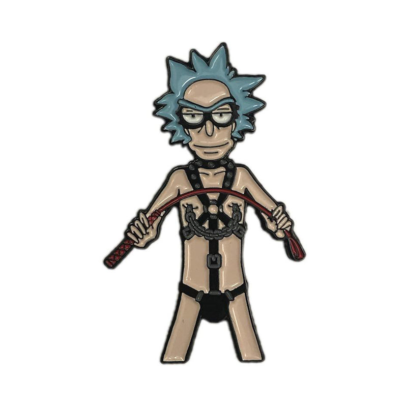 Geeky & Kinky - Geeky & Kinky Alcoholic Mad Scientist Enamel Pin - Novelties & Games - Metal