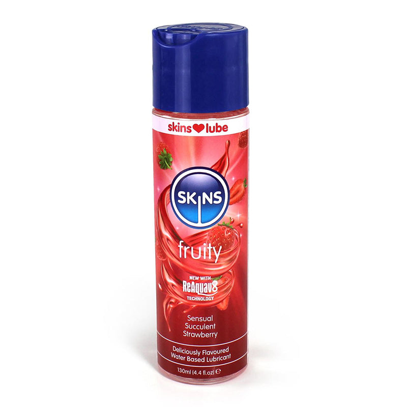 Creative Conceptions - Skins Strawberry Water-Based Lubricant 4 oz. - Lubricants, Creams & Glides - Liquid
