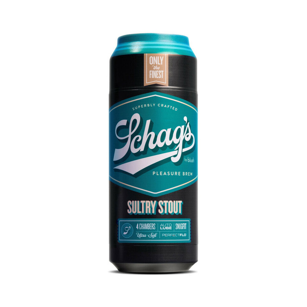 Blush - Schag''s Sultry Stout Self-Lubricating Stroker Frosted - Masturbation Aids for Males - TPE/TPR/Elastomers
