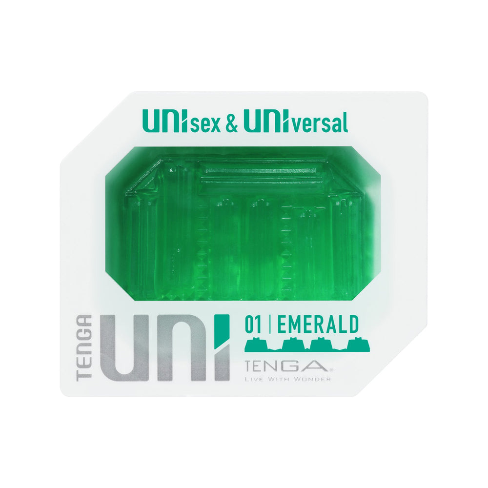 Tenga - Tenga Uni Emerald - Masturbation Aids for Males - TPE/TPR/Elastomers