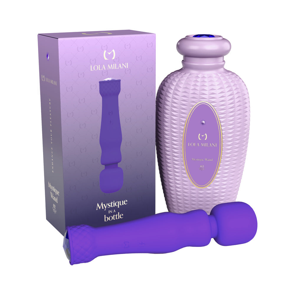 Lola Milani - Lola Milani Mystique Wand Purple - Vibrators - Silicone