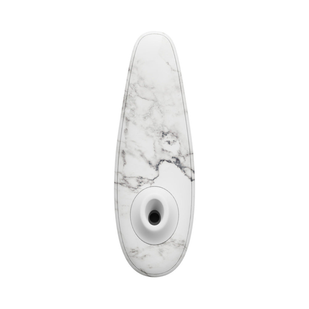 Womanizer - Womanizer x Marilyn Monroe Classic 2 Special Edition Pleasure Air Clitoral Stimulator White Marble - Vibrators - Silicone