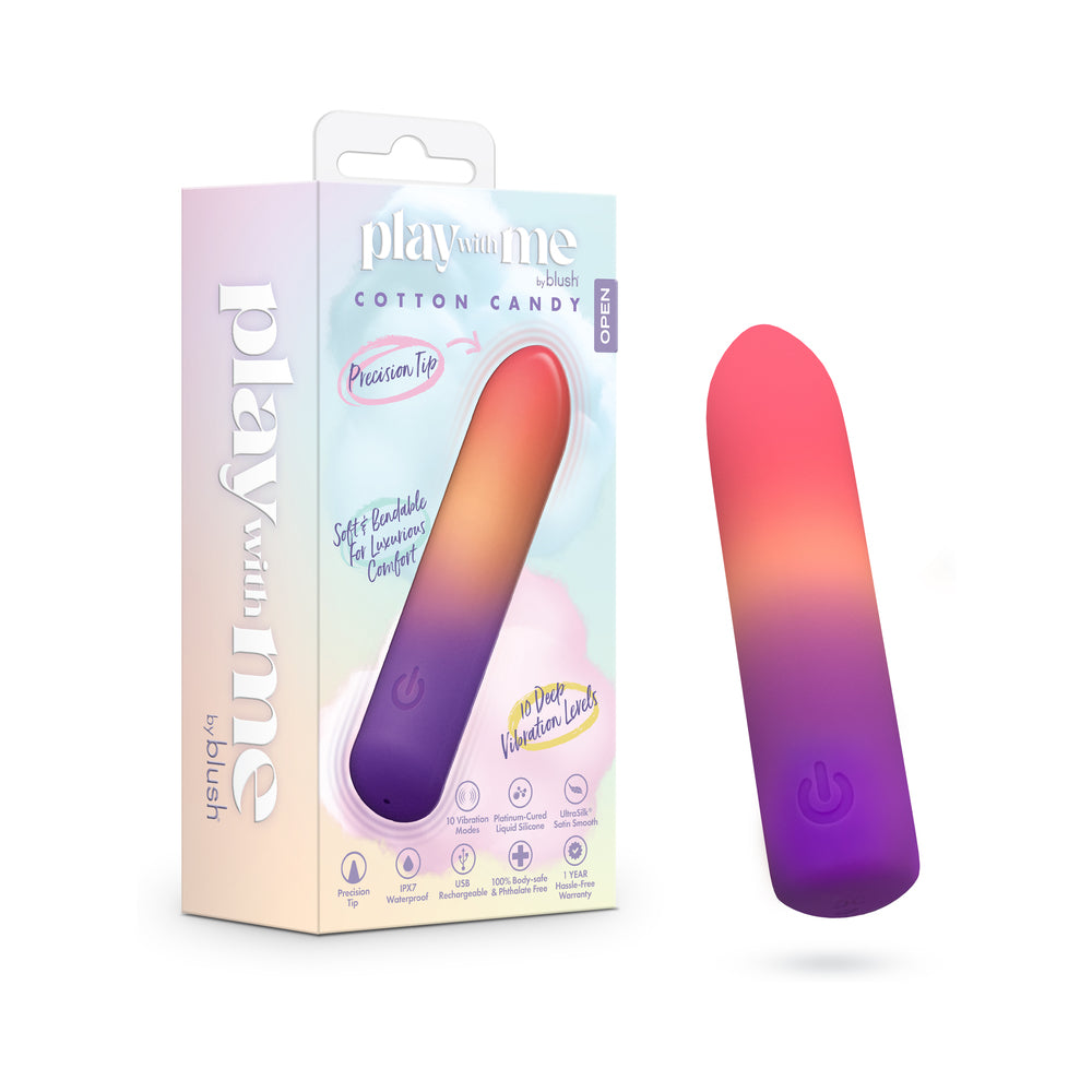 Blush - Play With Me Cotton Candy - Vibrators - Silicone