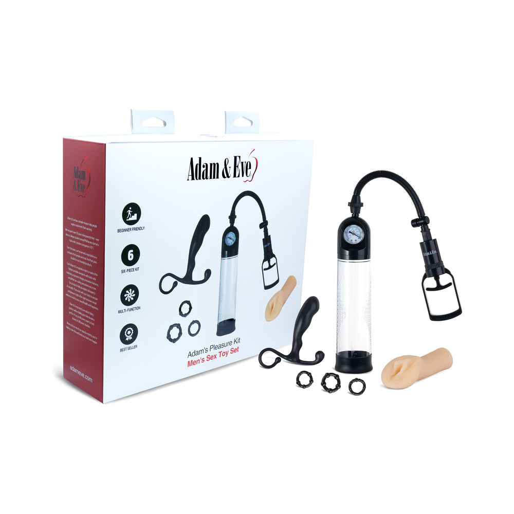 Adam & Eve - Adam & Eve Adam''s Pleasure Kit For Him - Cockrings