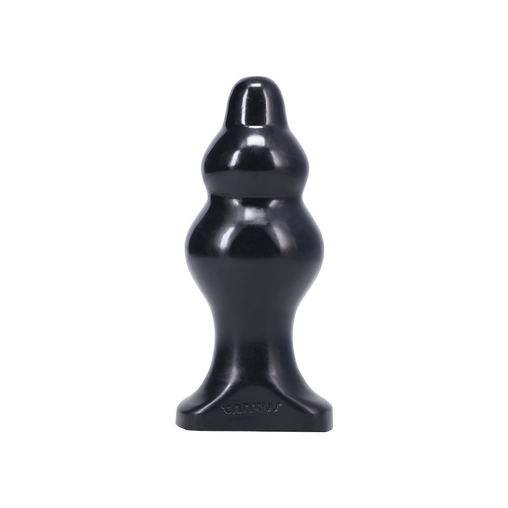 Tantus - Tantus Severin Large Anal Plug Onyx - Anal Toys & Stimulators - Silicone