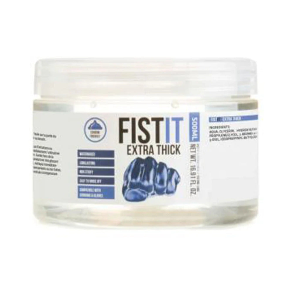 Shots - Fist It Extra Thick Water-Based Lubricant 500ml / 17 oz. - Lubricants, Creams & Glides - Gel