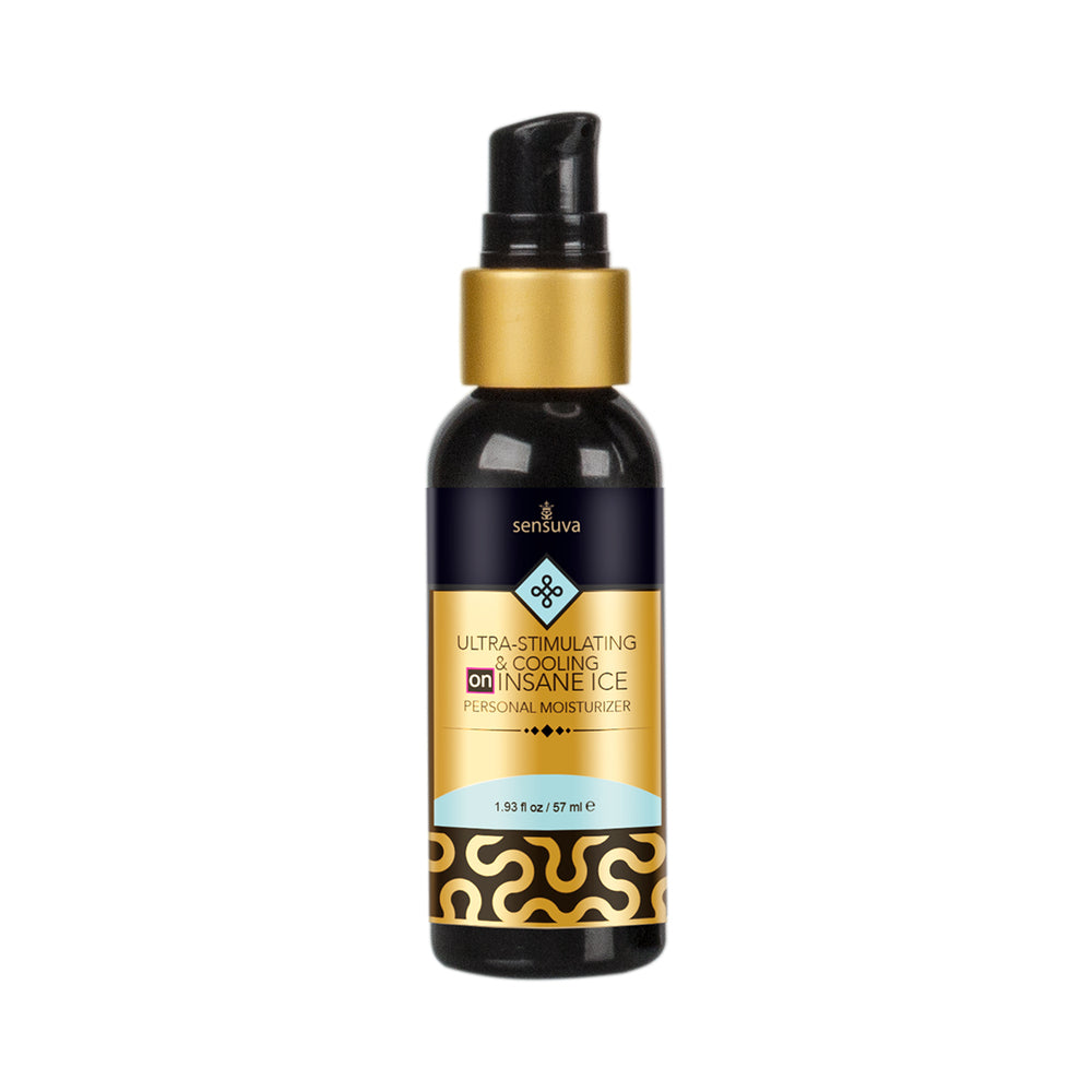 Sensuva - Sensuva Ultra-Stimulating ON Insane Ice Personal Moisturizer 2 oz. - Lubricants, Creams & Glides - Liquid