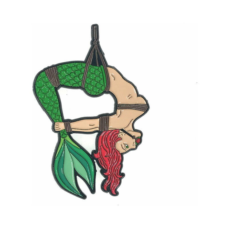 Geeky & Kinky - Geeky & Kinky Mermaid (Green) Enamel Pin - Novelties & Games - Metal