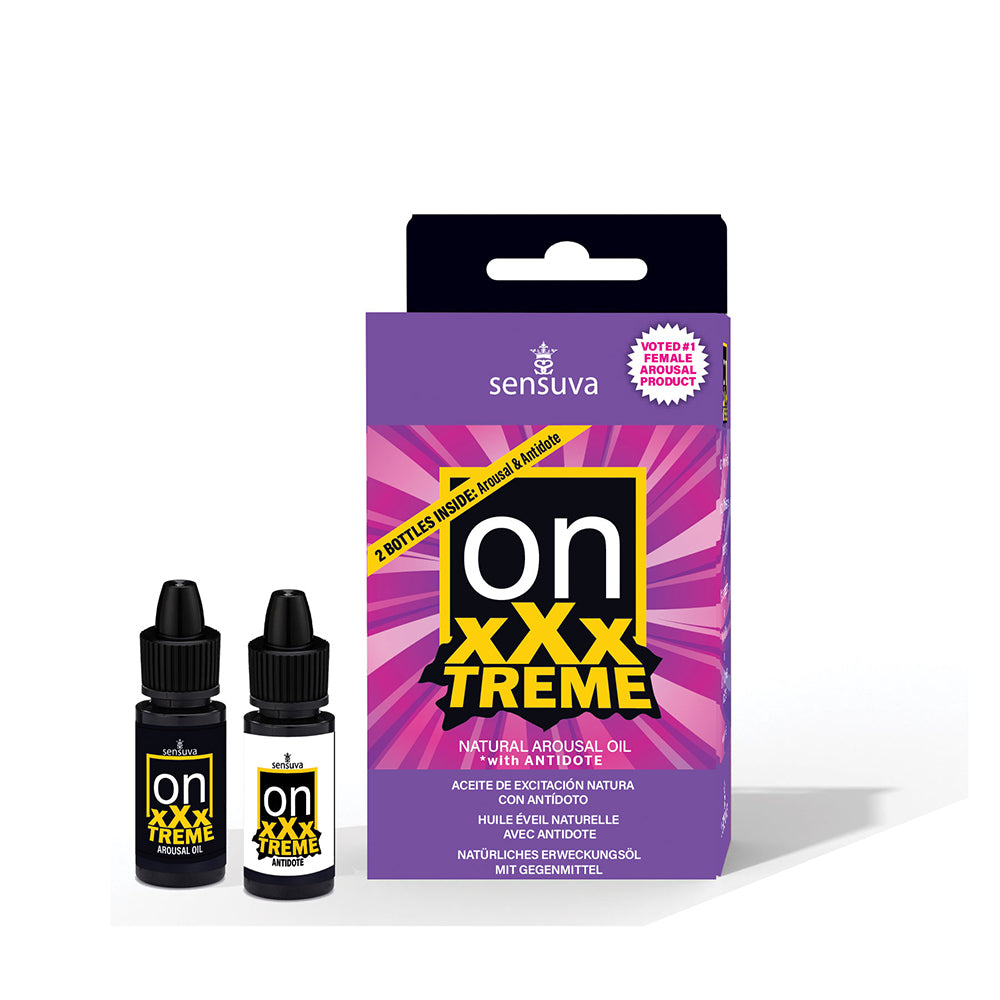 Sensuva - On xXxTreme Arousal Oil 5ml Medium Box - Supplements & Enhancers - Liquid
