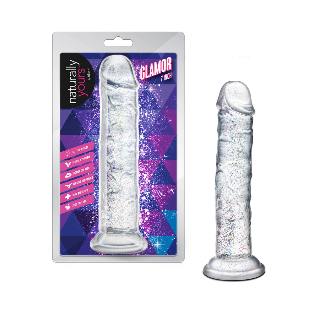 Blush - Naturally Yours Glamor Sparkling Clear - Dildos