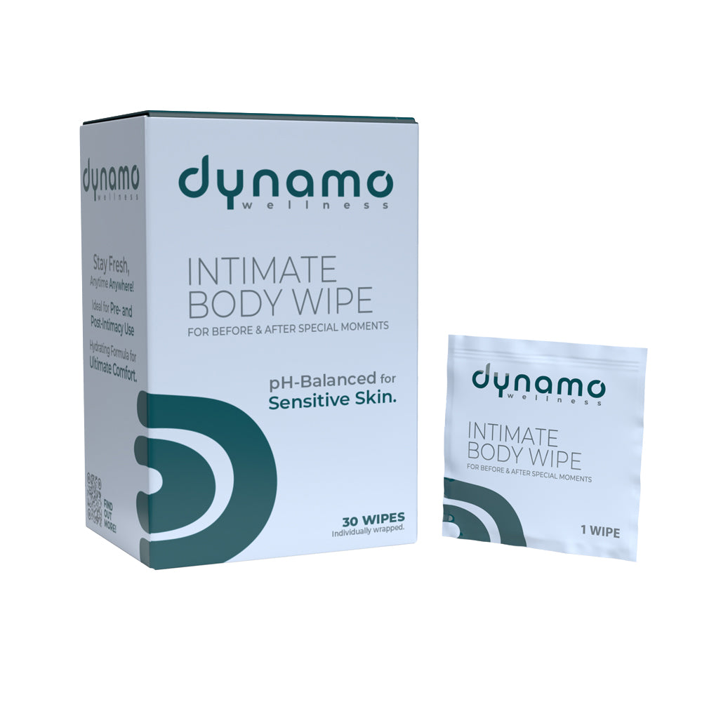 Dynamo Wellness - Dynamo Wellness Intimate Body Wipes 30-Pack - Sexual Wellness