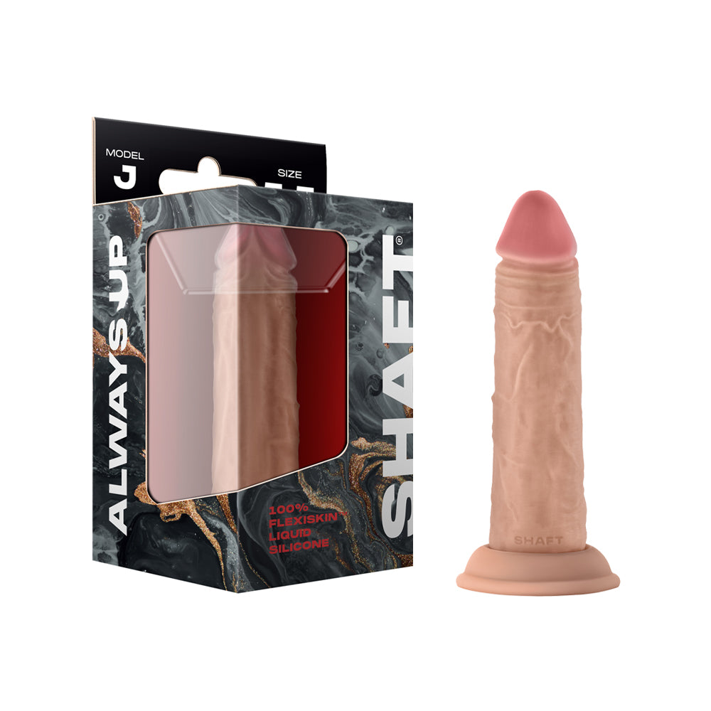 Shaft - Shaft Model J: 5.5 in. Dual Density Silicone Dildo Pine - Dildos - Silicone