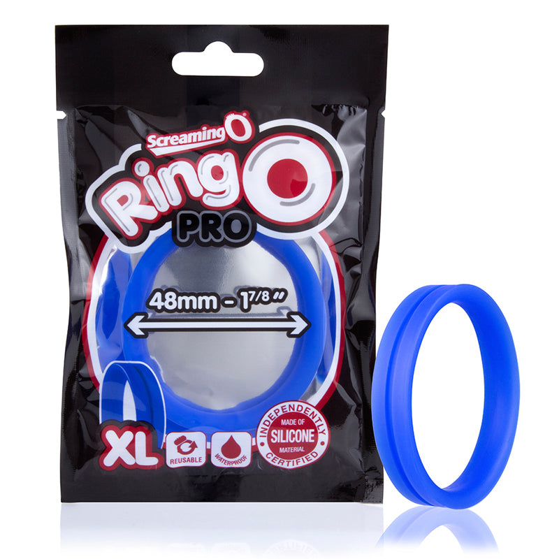 Screaming O - Screaming O RingO Pro XL Blue - Cockrings - Silicone