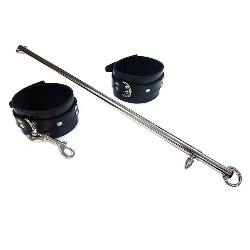 Rouge Garments - Rouge Leg Spreader Bar 30in Adjustable - Bondage & Fetish Toys - Metal
