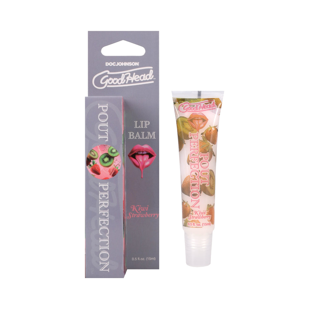 Doc Johnson - GoodHead Pout Perfection Lip Balm Kiwi Strawberry - Supplements & Enhancers
