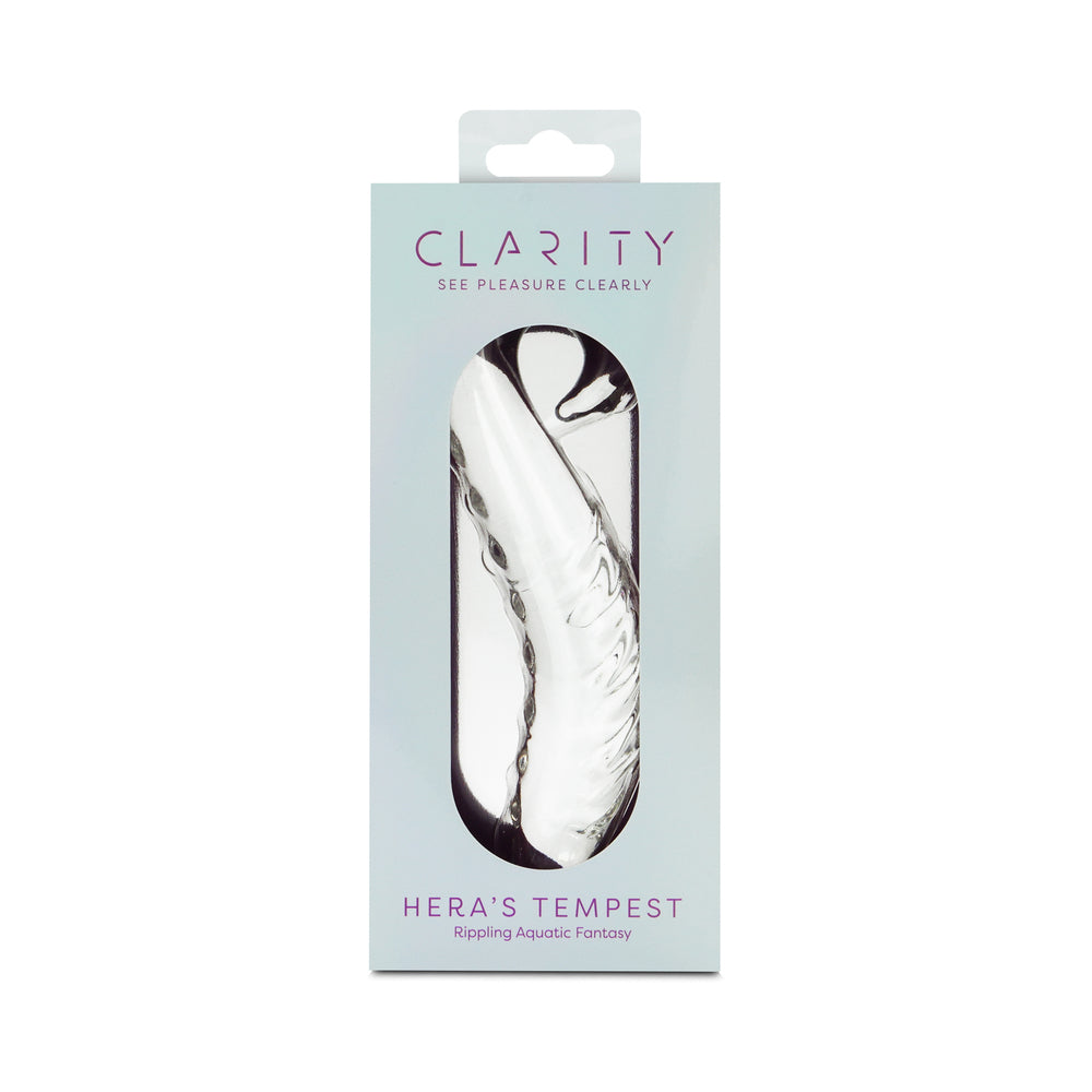 Creative Conceptions - Clarity Hera''s Tempest Glass Dildo - Dildos