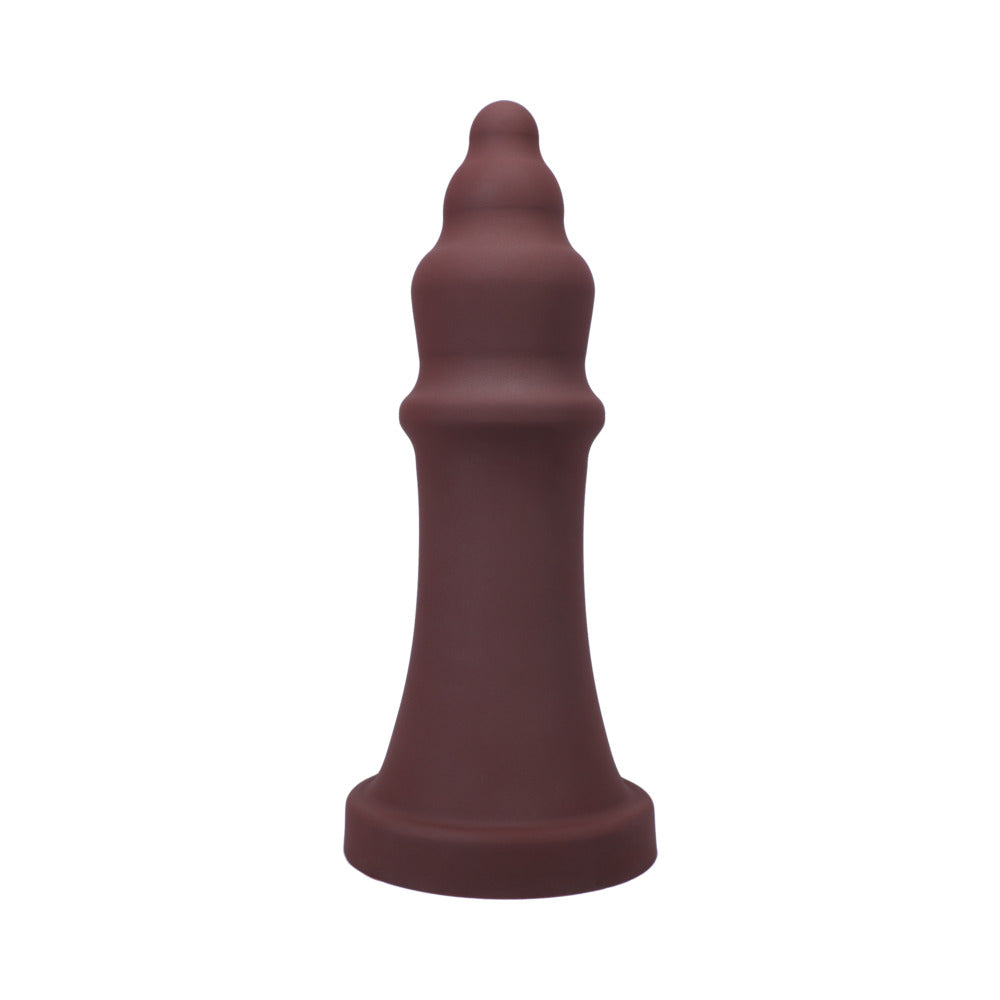 Tantus - Tantus The Queen Firm Dildo Garnet - Anal Toys & Stimulators - Silicone