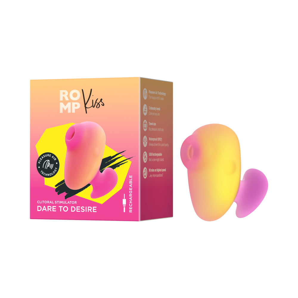 ROMP - ROMP Kiss Pink/Coral - Vibrators - Silicone