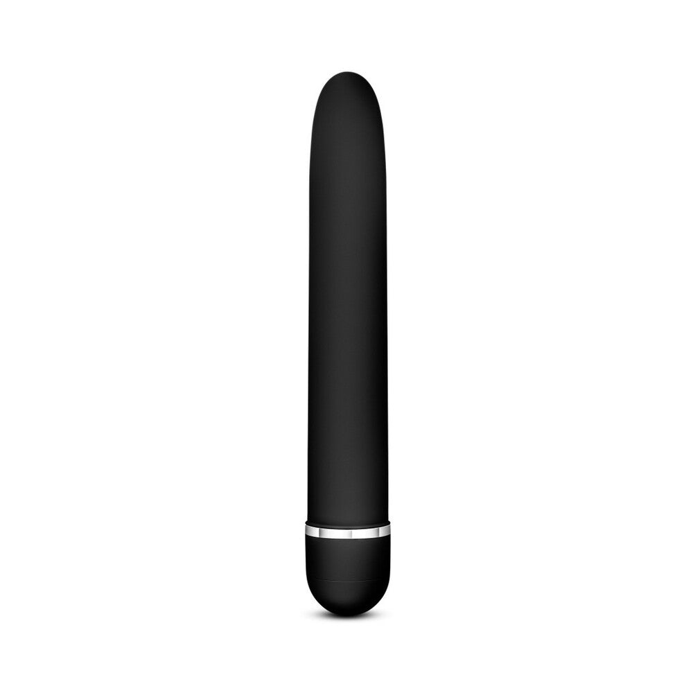 Blush - Rose Luxuriate Classic Slimline Vibrator Black - Vibrators - ABS