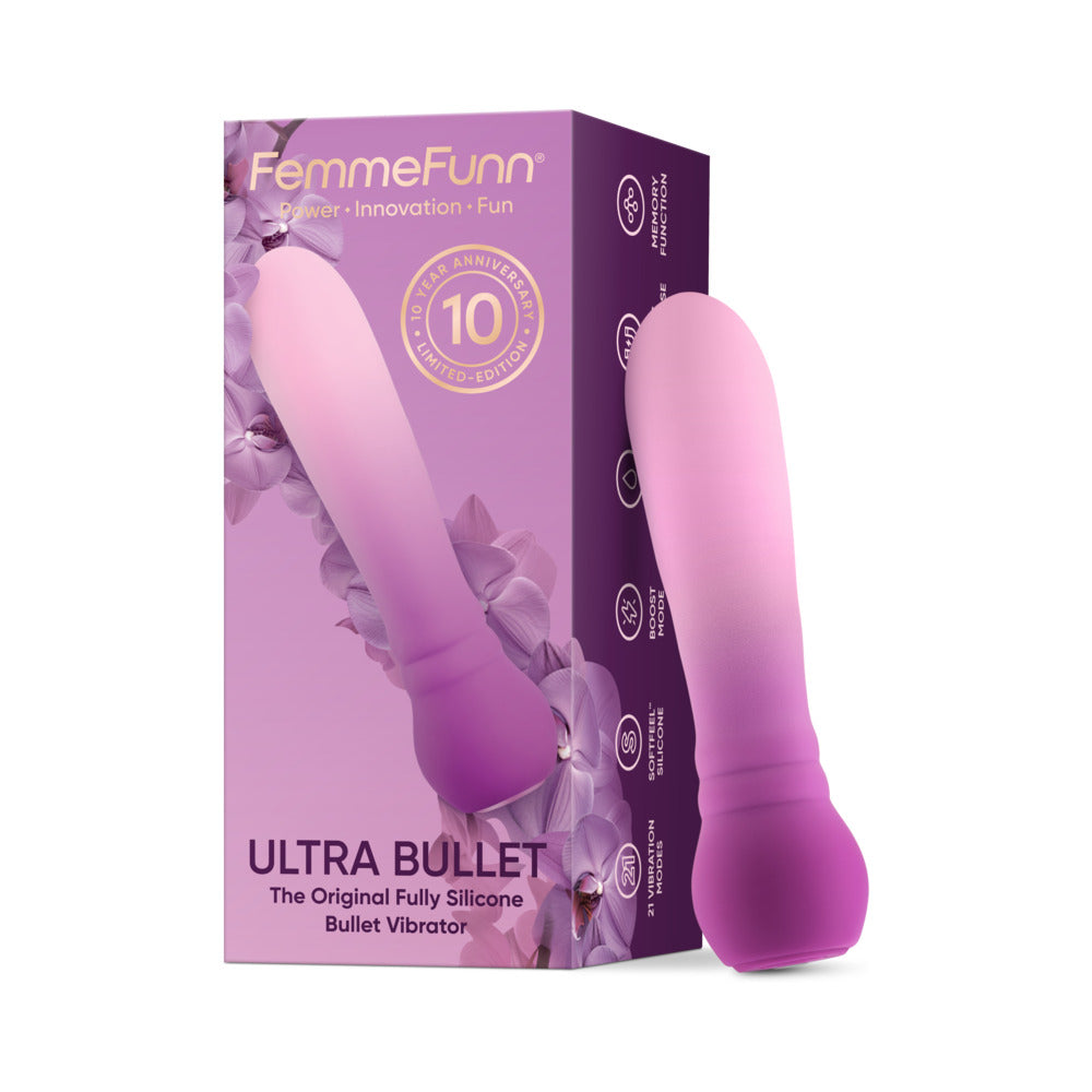 FemmeFunn - FemmeFunn Anniversary Ultra Bullet Orchid - Vibrators - Silicone