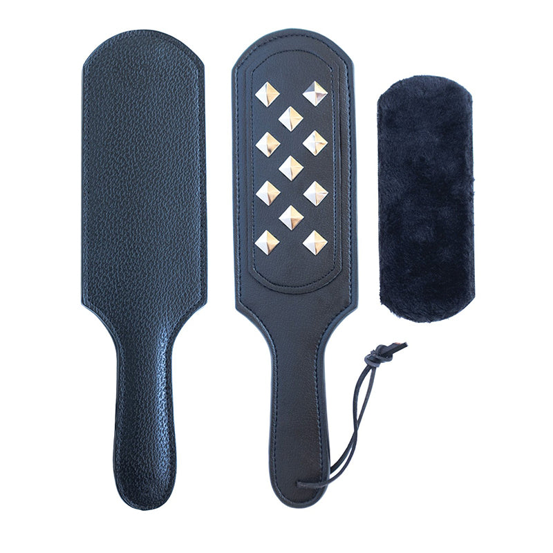 Stockroom - Kinklab Panamorphic 3-in-1 Paddle - Bondage & Fetish Toys - Faux Leather/Vegan Leather
