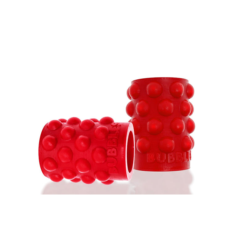 Oxballs - Oxballs Bubbles Nipsuckers Silicone Red - Bondage & Fetish Toys - Silicone