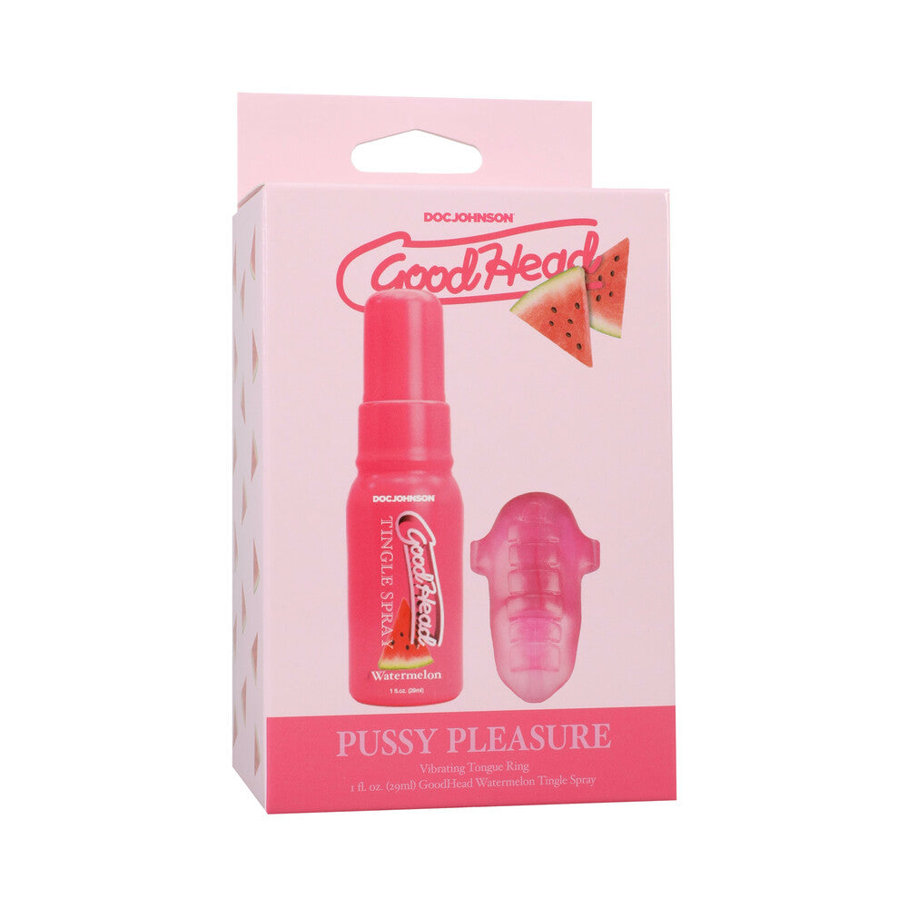 Doc Johnson - GoodHead Pussy Pleasure Party Kit - Couples - Silicone