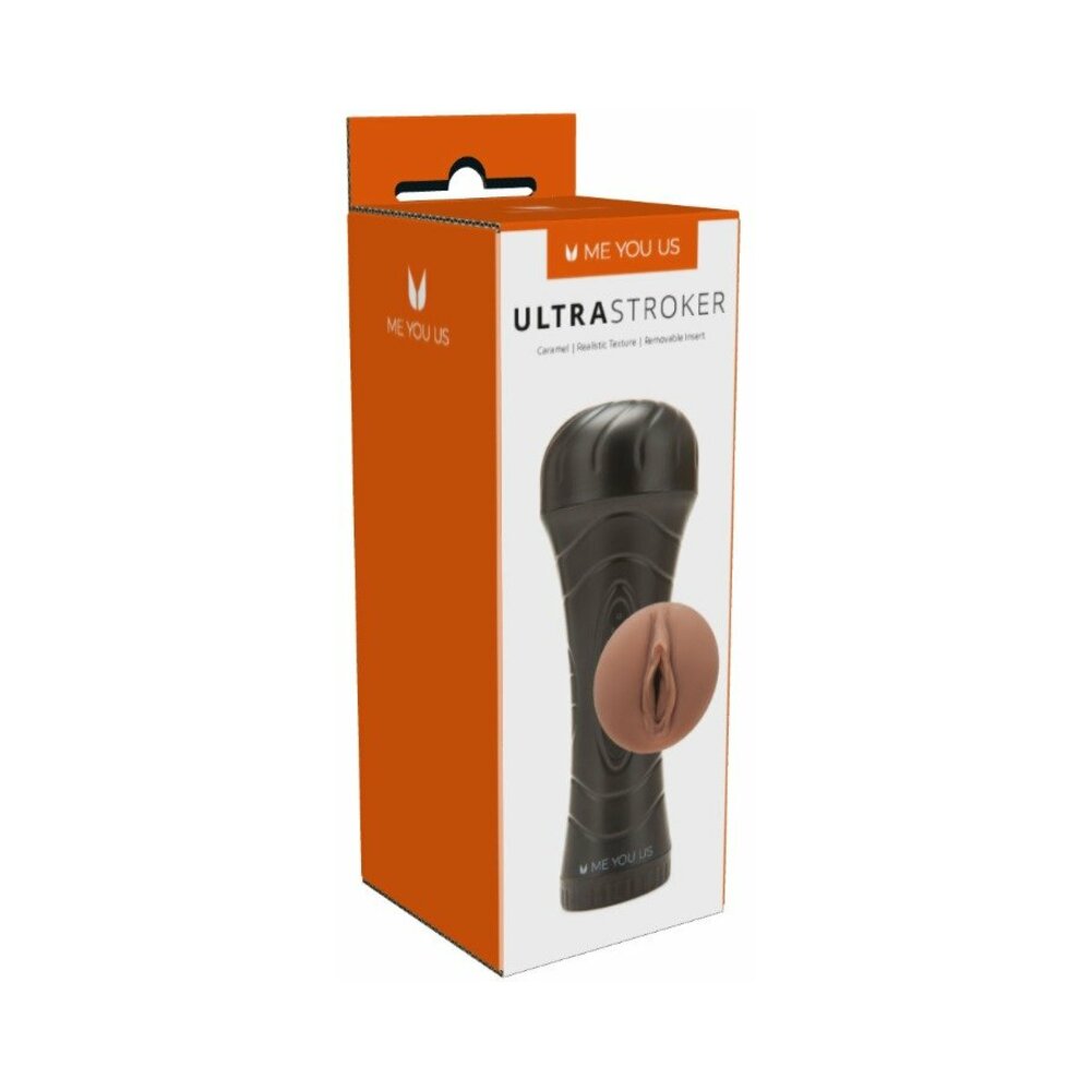 Me You Us - Me You Us Ultra Stroker Vagina Caramel - Masturbation Aids for Males - TPE/TPR/Elastomers