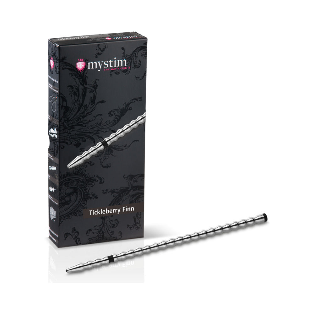 Mystim - Mystim Tickleberry Finn Urethral Sound - Bondage & Fetish Toys - Metal