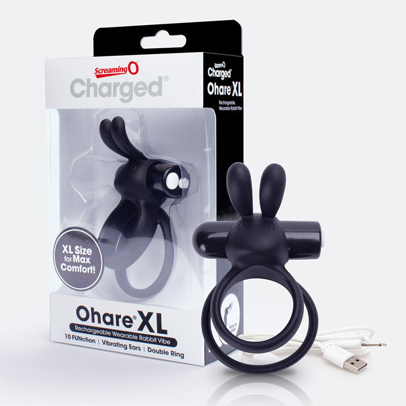 Screaming O - Screaming O Charged Ohare XL - Black - Vibrators - Silicone