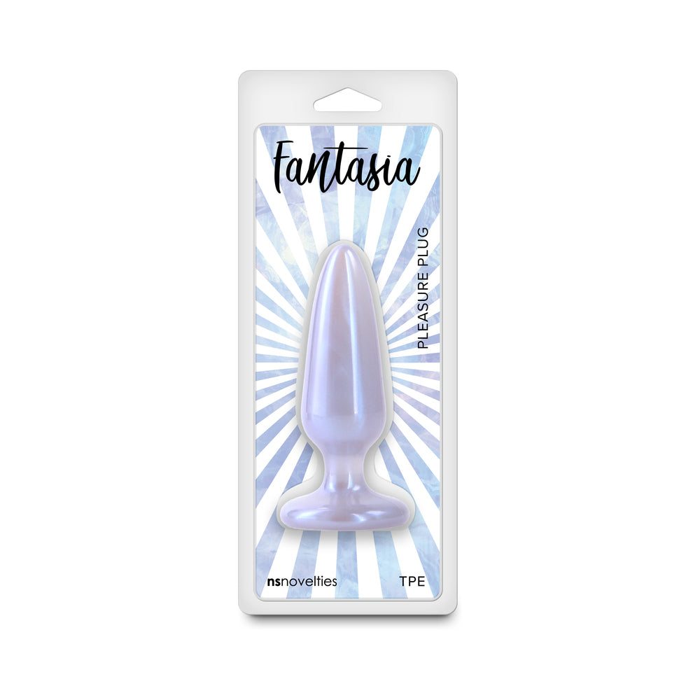 NS Novelties - Fantasia Pleasure Plug Small Azure - Anal Toys & Stimulators - TPE/TPR/Elastomers